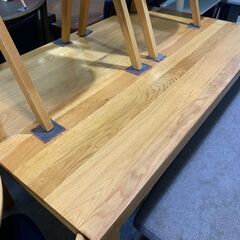 unico ELEMT(エレムト) ダイニング4点セット【ベンチ】