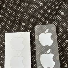 アップルのシールの画像