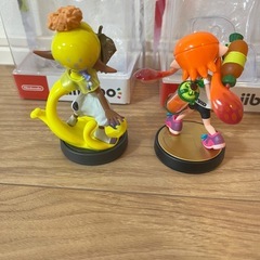 アミーボ amiibo スプラトゥーン3 ウツホ ガール フィギュア　2体 まとめ売りの画像