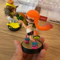 アミーボ amiibo スプラトゥーン3 ウツホ ガール フィギュア　2体 まとめ売りの画像