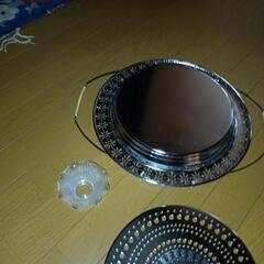 未使用　昭和時代水切り盆セットの画像