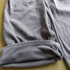 裏起毛ガウチョパンツ140の画像