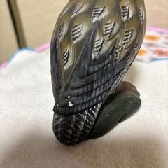 フクロウの置物、ペーパーウェイトの画像