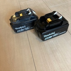 マキタ18v6Ahバッテリーの画像