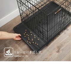 ほぼ新品☆大型ペットゲージ122×74.5の画像