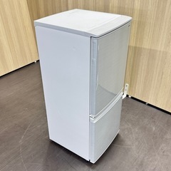 A1503🌟激安‼️2018年製シャープ2ドア137L冷蔵庫 SJ-D14D-S🌟動作確認済⭕️保証 1ヶ月♻️の画像
