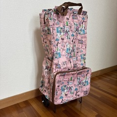 キャリー付きショッピングバッグの画像