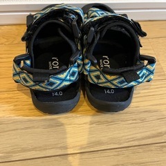 美品　ronronサンダルの画像