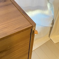 カラーボックス2個の画像