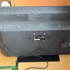 【ちょっと難あり】シャープ40インチ液晶テレビの画像