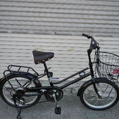 BRIGHT DAY[ブライトディ]20吋 コンパクト自転車 外装6段/LED