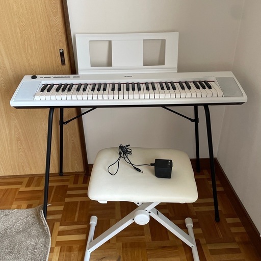 YAMAHA piaggero NP12 電子ピアノ 専用スタンド L-2L付