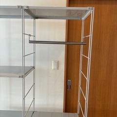 無印良品　スチール棚の画像