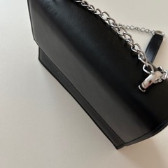 黒ショルダーバッグ♦️シンプルの画像