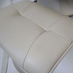 伊勢崎店【現状品】gi9-6 リクライニングソファ 1人掛け オットマン付きの画像