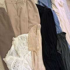 S-M 13着ほどレディース 洋服 ワンピース トップス パンツ スカートの画像