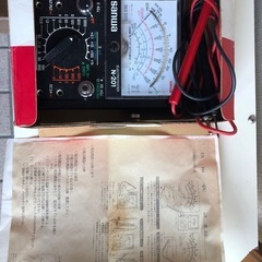 サンワのマルチテスター　２機　Nー201 Uー50DXの画像