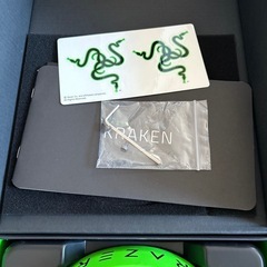 Razer Kraken Green ゲーミングヘッドセットの画像