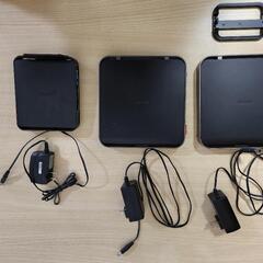 BAFFALO WIFIルーター3台（主機、中継機用）の画像