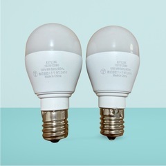 E17 LED電球 3個セット ニトリの画像