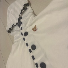 ミキハウス　♡ ポンチョ　新品
の画像