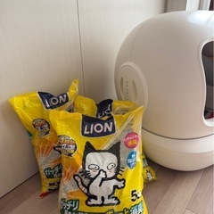 【美品】PETKIT 自動猫トイレ（スマホ管理・センサー付き）の画像