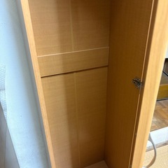洋服ダンス、細長　中古の画像