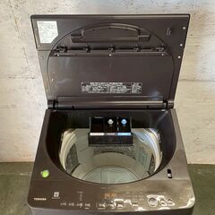 TOSHIBA 東芝 縦型洗濯機 10kg AW-10SD8 2020年製 動作確認済 ブラウン ウルトラファインバブル 全自動電気洗濯機 Y2198の画像