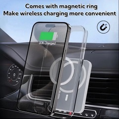 ワイヤレス充電器(車載キット付き)の画像