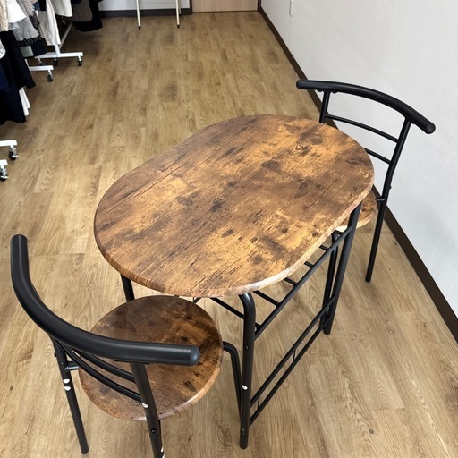 【Reいみず】ダイニングテーブル(椅子2脚セット)