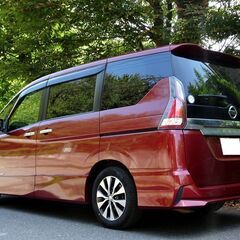 車検満タン セレナハイブリッド ハイウェイスター プロパイロット エマージェンシーブレーキ ナビ フルセグTV Bluetooth フリップダウンモニター アラウンドビューモニター 両側パワスラ インテリキー LEDライト ETCの画像
