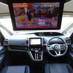 車検満タン セレナハイブリッド ハイウェイスター プロパイロット エマージェンシーブレーキ ナビ フルセグTV Bluetooth フリップダウンモニター アラウンドビューモニター 両側パワスラ インテリキー LEDライト ETCの画像
