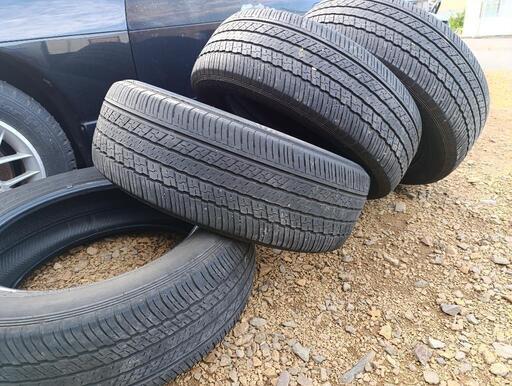 夏タイヤダンロップ225/60R18 (m.2) 手稲のタイヤ、ホイールの