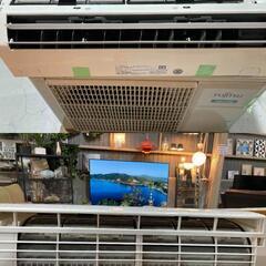 F7★FUJITSU★富士通 AS-V28K-W 2.8kw 2020年 8～10畳 リモコン付き エアコン ノクリアシリーズ 加熱除菌機能付き 福島 郡山市★直接渡しOK★の画像
