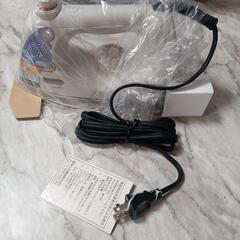 ☆新品未使用☆強力スチームアイロン☆EURA(ユーパ)☆ホワイト☆の画像