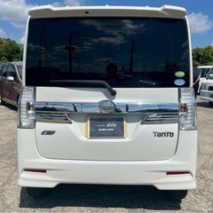 【支払総額20.8万円】一番人気パールホワイト タントカスタム車検令和8年5月機関良好 内外装良好 修復歴無し エアコンバッチリ♩の画像
