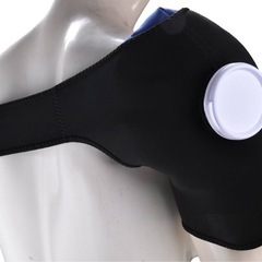 【新品】アイシング 氷嚢 アイスバッグ （1個 氷嚢+1個 肩用 固定用サポーター）Mの画像