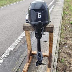 トーハツ船外機6馬力　エンジン始動確認済みの画像