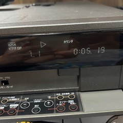 ジャンク・Panasonicビデオデッキの画像