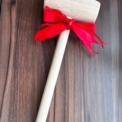 木槌　3本　リボン付き　鏡開き　祝い　結婚式の画像