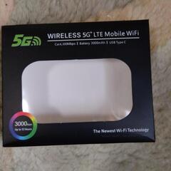 早い者勝ち✨未使用 LTE WiFi 6 モバイルルーター 本体（説明書USB）の画像