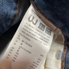 ユニクロ　デニムハーフパンツ　メンズMサイズの画像