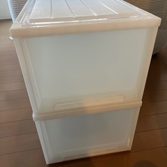 衣装ケース【2個セット】の画像