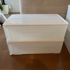 衣装ケース【2個セット】の画像