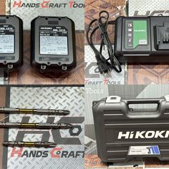 【中古】ハイコーキ HiKOKI FWH12DAL コードレスインパクトドライバ バッテリ×2・充電器付き【ハンズクラフト佐賀】の画像