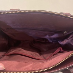 LANVIN ボルドー ショルダーバッグの画像