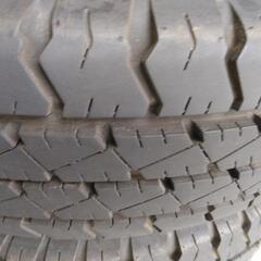 タイヤ代工賃全部込み! 165/80R14 91/90N グットイヤー中古LTタイヤ4本セット!の画像