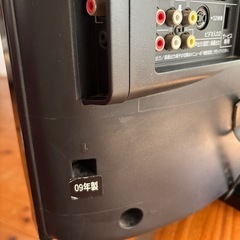 東芝液晶カラーテレビ　09年製　中古品の画像