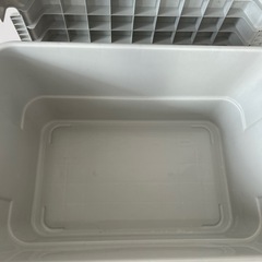 【お譲り先決まりました】無印良品　頑丈収納ボックス　の画像