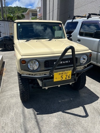 jb64 ジムニー　猪狩りバンパー